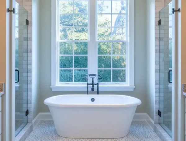 Modern Bathroom Vanity Installation Sanford FL Contractors